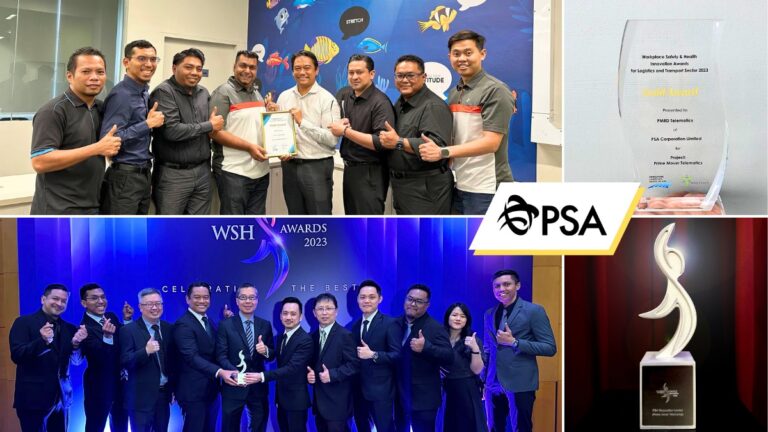 PSA Singapore receives two awards for workplace safety efforts
