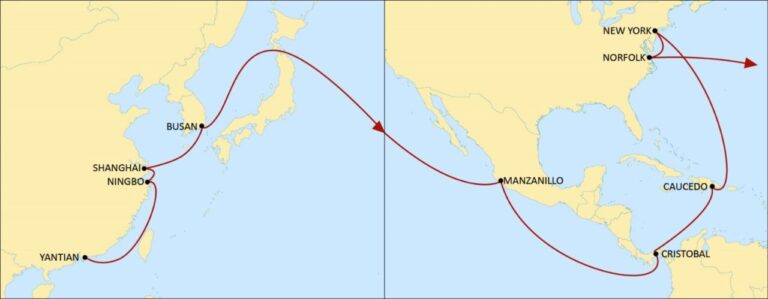 MSC announces rotation change on Far East to US service