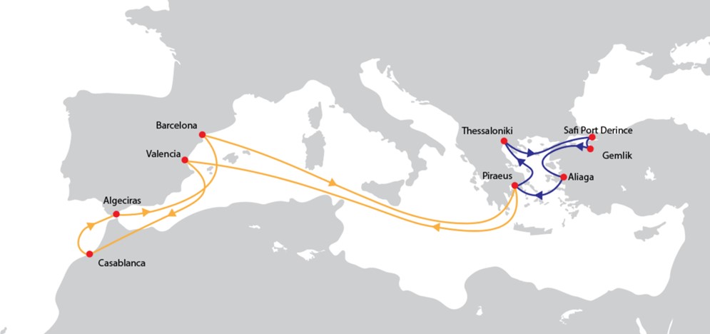 OOCL introduces Turkey-Spain-Morocco route
