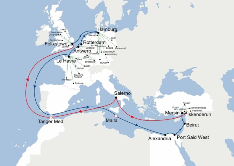 CMA CGM resumes Iskenderun calls on its North Europe-East Med/Levant service