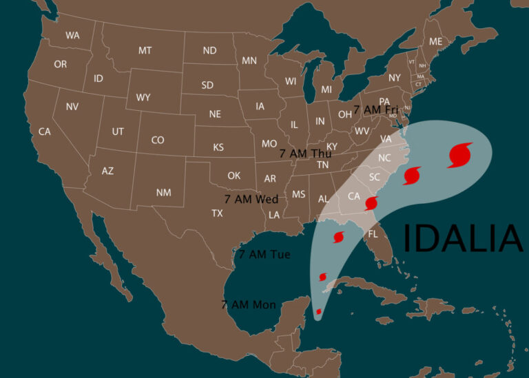 Hurricane Idalia in Florida stifles US ports