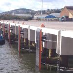 ShibataFenderTeam distributes 11 Double Cone Fender Systems to Dundee Port