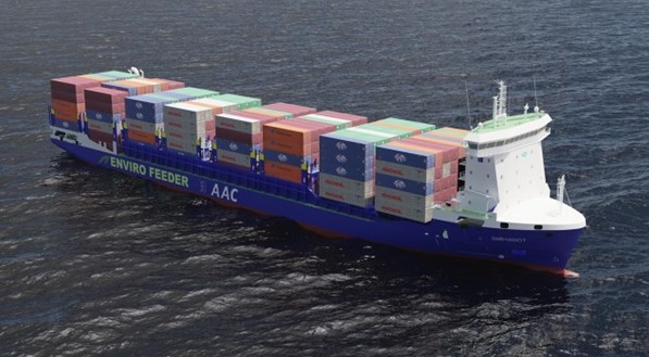AAC delivers new methanol containerships