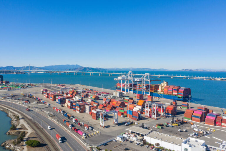Port of Oakland flourishes with container export volume rising in October