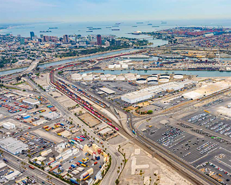 Port of Long Beach seek construction contract for Pier B rail facility