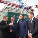 Port of Hamburg visited by Norwegian Crown Prince
