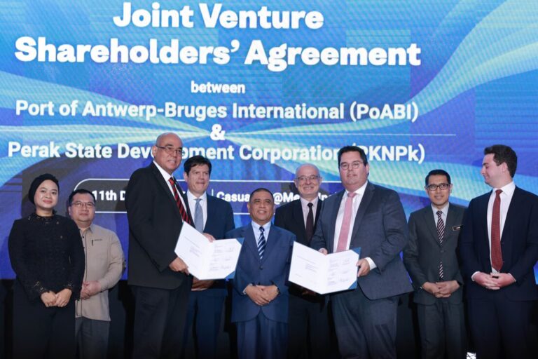 Port of Antwerp-Bruges to expand Port Lumut into a maritime hub