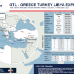 CMA CGM updates services linking East Med countries, Malta & Libya