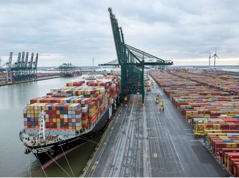 MSC containership completes 16-metre draft at Port of Antwerp-Bruges