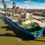 ZIM's new line calls at Port Houston's container terminal