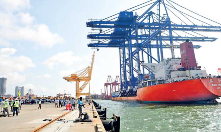 SLPA receives new cranes to boost capacity at ECT