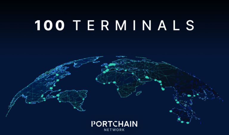 100 terminals join Portchain Connect Network