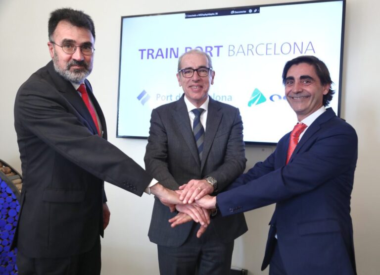 The Port of Barcelona, Adif establish the Train Port Barcelona company