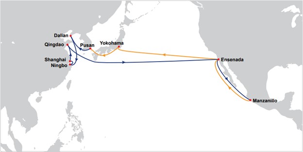 OOCL unveils Transpacific Latin Pacific service