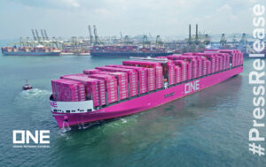 ONE unveils sustainable shipping solution
