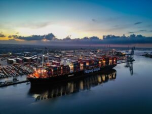 The Port of Southampton welcomes two of the world’s largest containerships