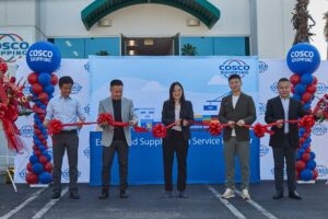 COSCO SHIPPING unveils new warehouse in the US