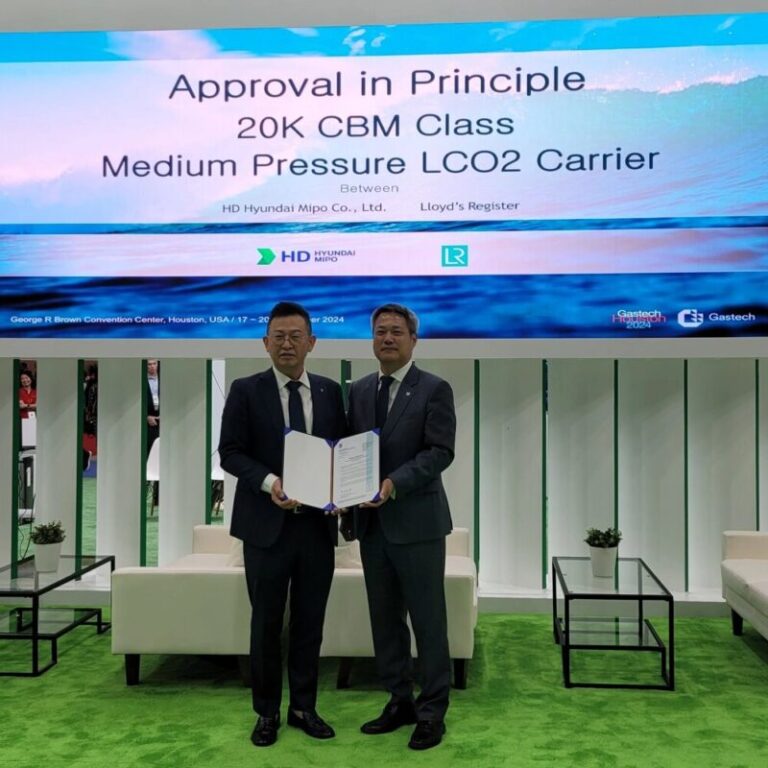 Lloyd’s Register grants HMD approval for 20,000 CBM LCO2 vessel - Port ...