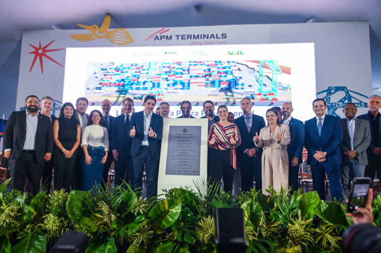 APMT Suape breaks ground on Latin America's first electrified terminal