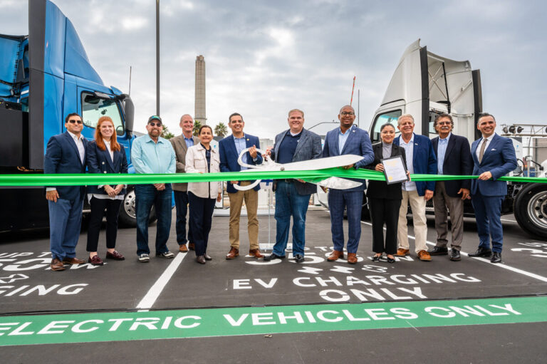 Port of Long Beach launches largest charging station in North America