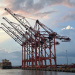 Liebherr delivers two STS cranes to Port Newark