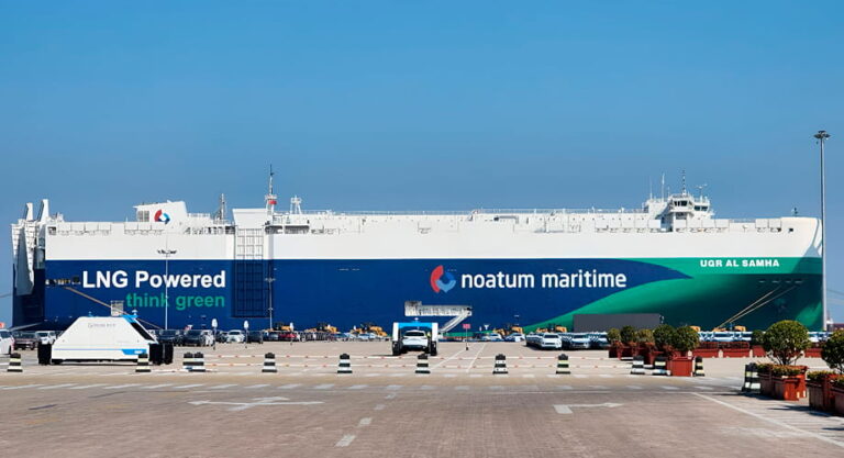 Noatum Maritime acquires first LNG-powered PCTC RoRo vessel