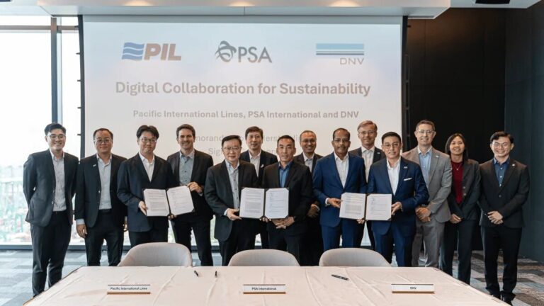 PSA, DNV, PIL collaborate on green and sustainable supply chains
