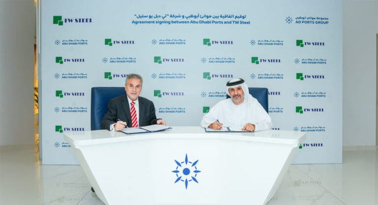 AD Ports, TW Steel sign deal for container services at Khalifa Port
