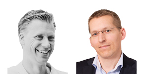 Kaj de Groot, Director of Automation Projects, Portwise, and Dr Yvo Saanen, Managing Director and Founder, Portwise