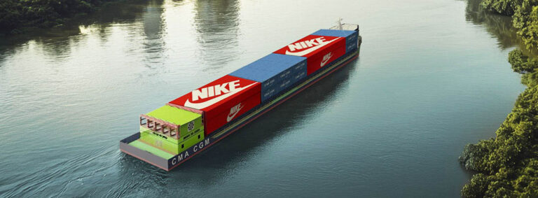 CMA CGM, NIKE launch fully electric river barge in Vietnam