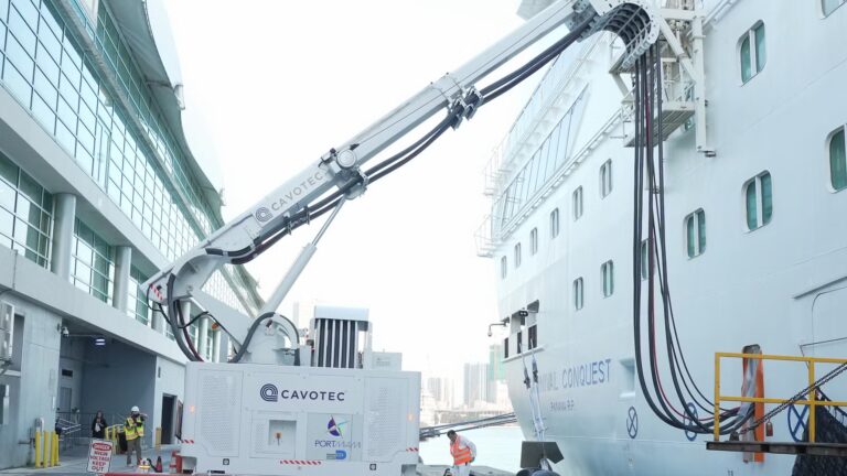 Cavotec wins $1.8M shore power deal for Antwerp-Bruges