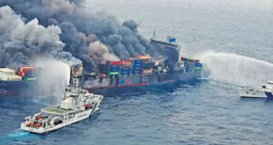 Indian coastal police takes legal action over Wan Hai 503 fire