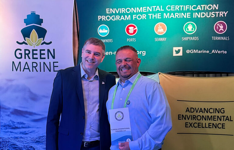 FIT earns Green Marine Level 1 certification