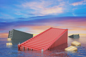 Containers lost at sea remain low as safety improves