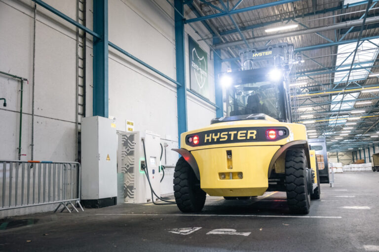Hyster unveils forklift upgrades to support green logistics