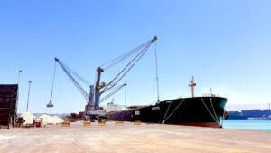 DP World sets record with slag vessel at Egyptian port
