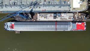 Wattlab powers first solar-hybrid inland cargo vessel