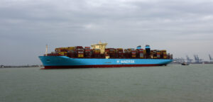 Fire contained aboard Marie Maersk off Liberia coast