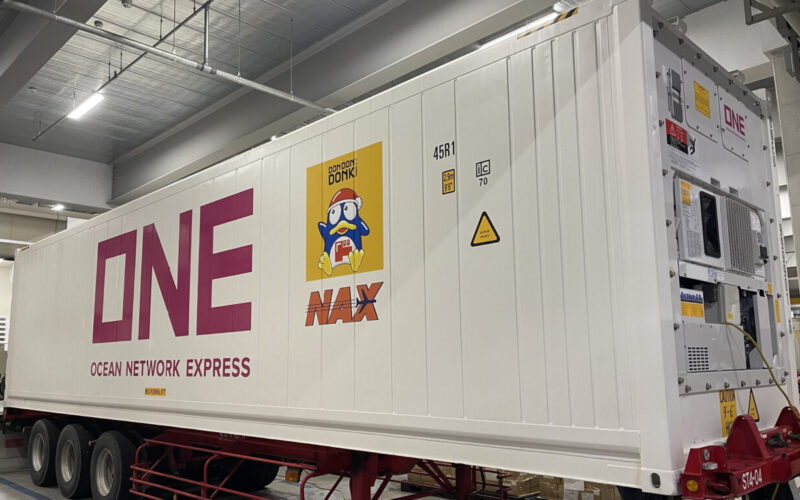 ONE launches world’s first dual-temperature refrigerated container