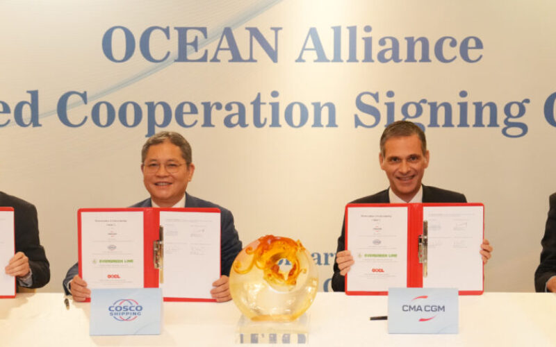 CMA CGM signs MoU to extend OCEAN Alliance until 2032