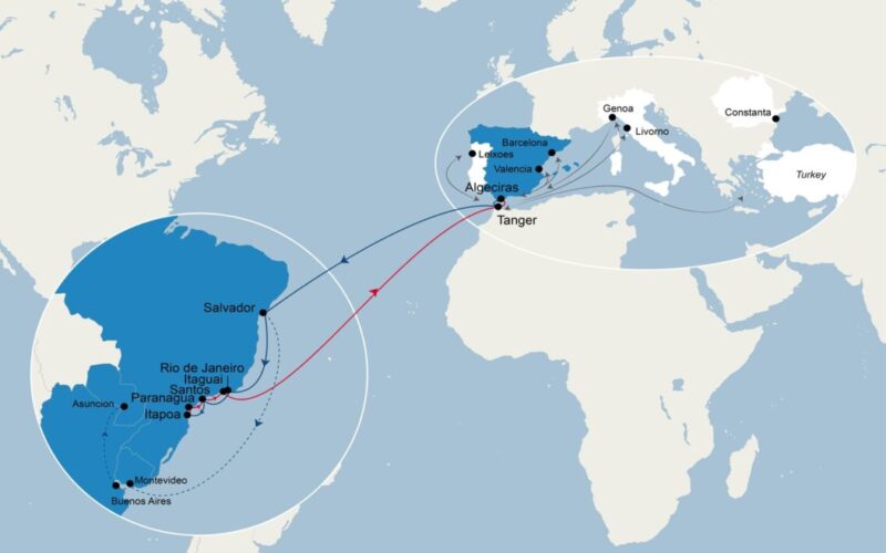 CMA CGM updates SIRIUS service with a direct call to Rio de Janeiro