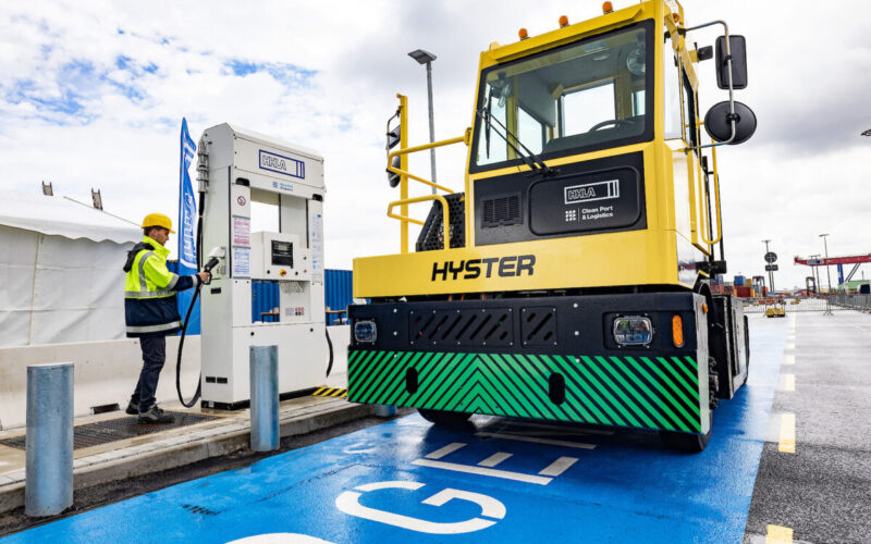 HHLA launchs hydrogen test field in the Port of Hamburg