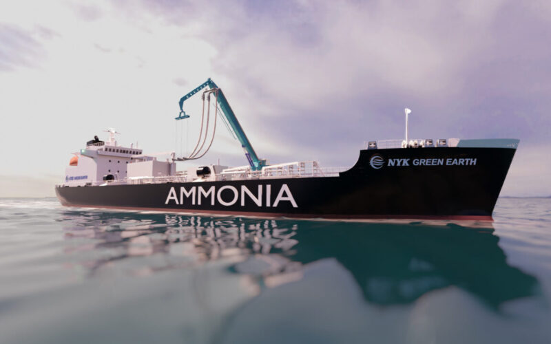 NYK, TB Global partner to develop Japan's first bunkering boom for ammonia