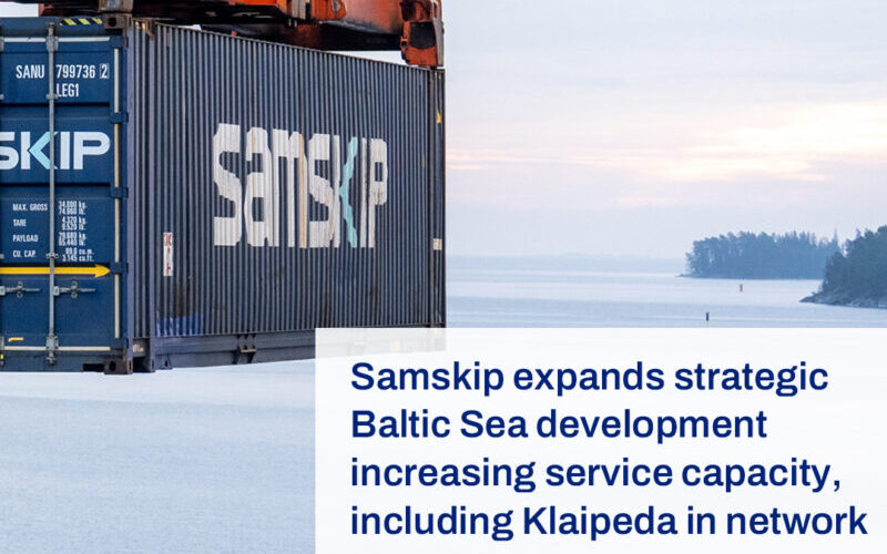Samskip adds Klaipeda to network