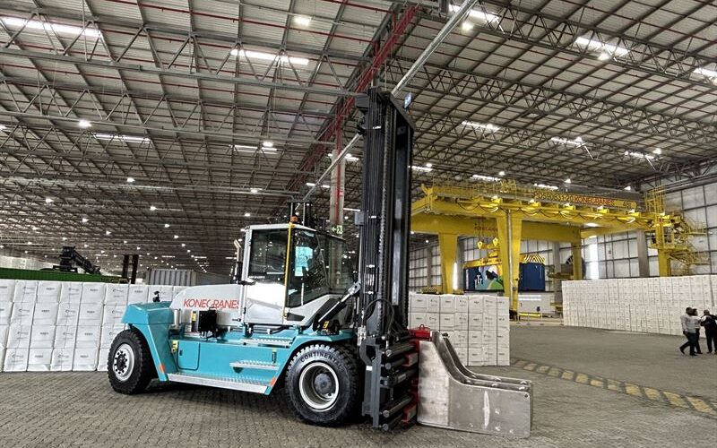 Konecranes’ provides equipment to Port of Santos new cellulose terminal