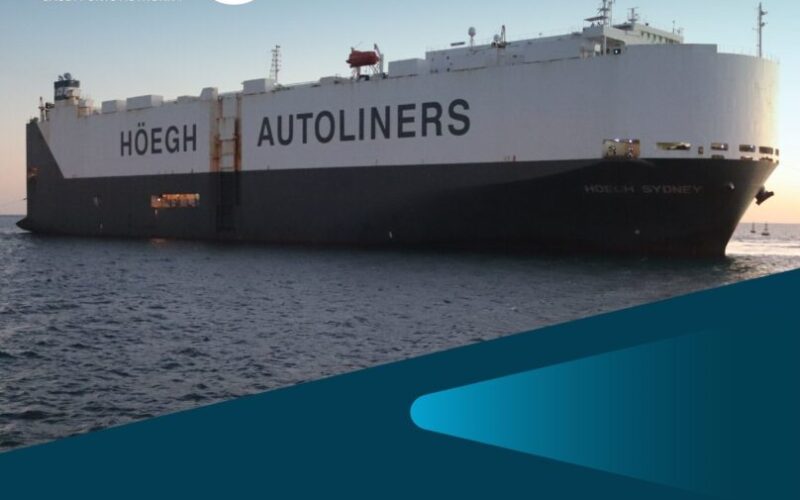 Yanbu Industrial Port has received its first RoRo vessel