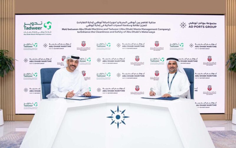 AD Ports, Tadweer partner to enhance safety of Abu Dhabi’s waterways