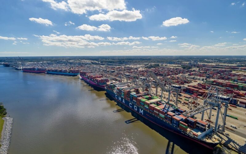 Georgia Ports witnesses 22 per cent container growth