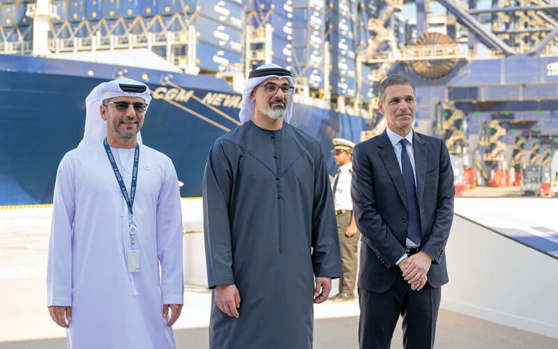 CMA CGM, AD Ports launch sustainable container terminal at Khalifa Port