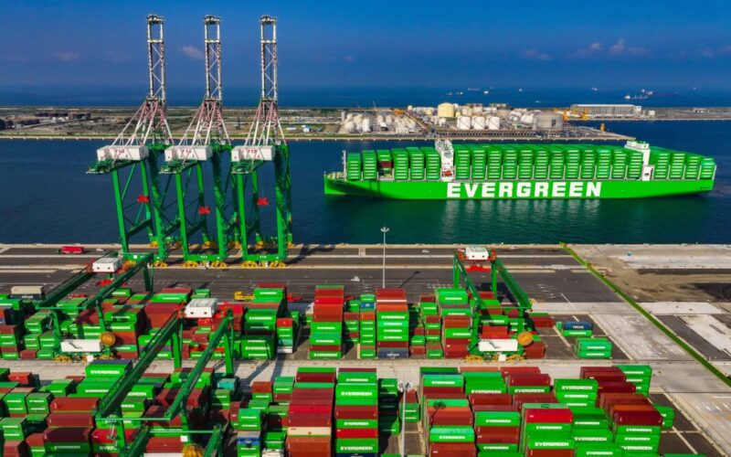 Evergreen opens Kaohsiung Port's first automated container terminal